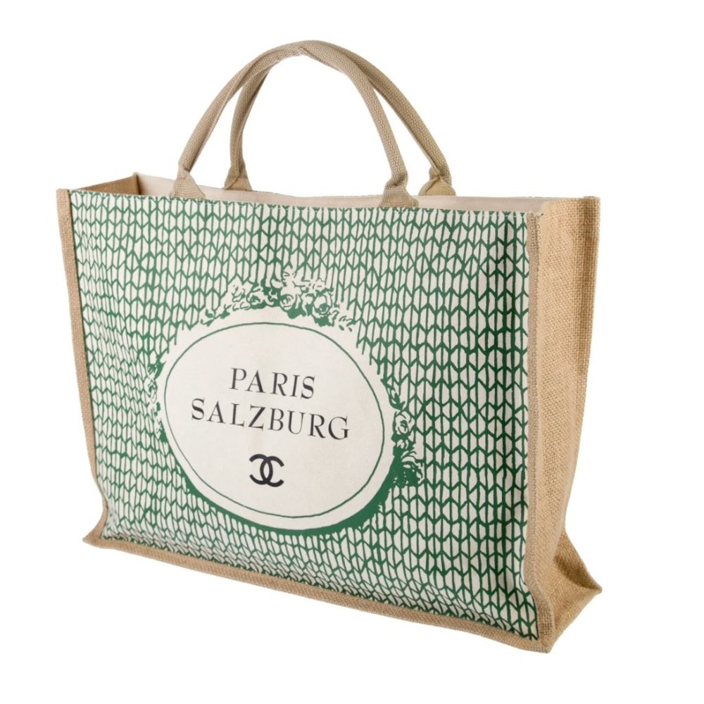 CHANEL - Paris-Salzburg Runway Market Tote *rare*